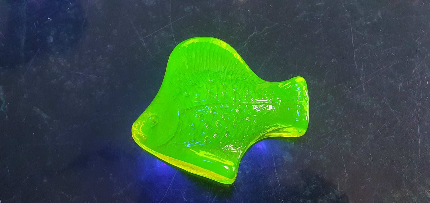 Uranium glass collectibles